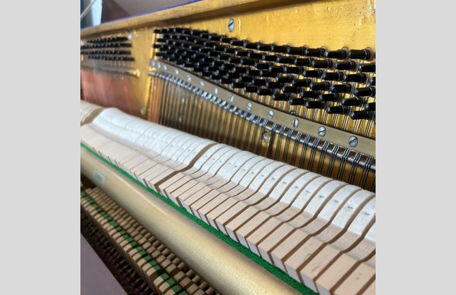 Zender Satin Mahogany 108 Upright Piano, Used - All Inclusive Premium Package (SN:57158) - Image 10